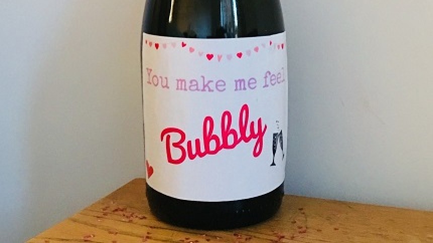 Valentines day-Customised Bottle 