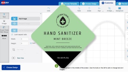 Text Rotation Style When Labeling How to rotate text and graphics | Avery Zweckform