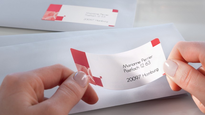 Address labels