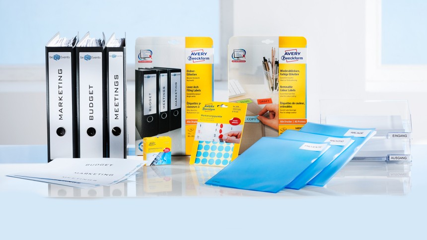 Labels for Organising and Filing