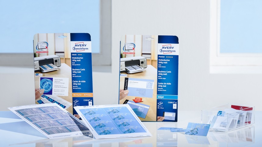 Avery Business Cards
