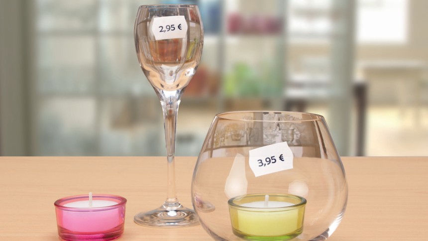 Pricing labels