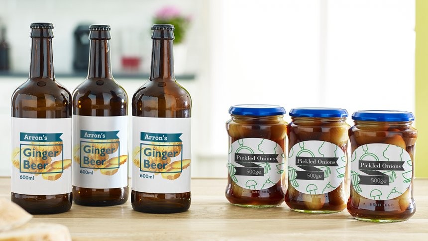 Bottle & Jar labels