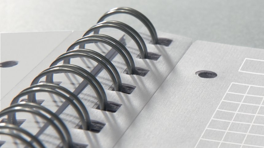 Notizio with Spiralbinding