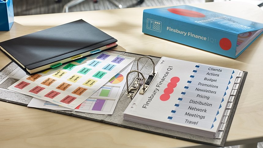 Printable Dividers range