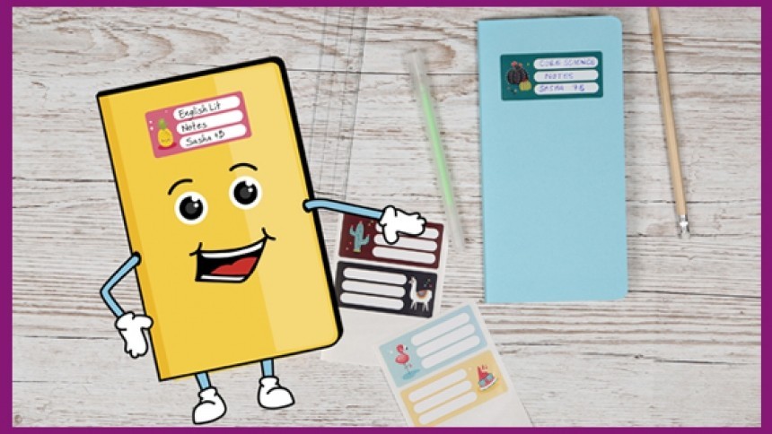 Book labels main image