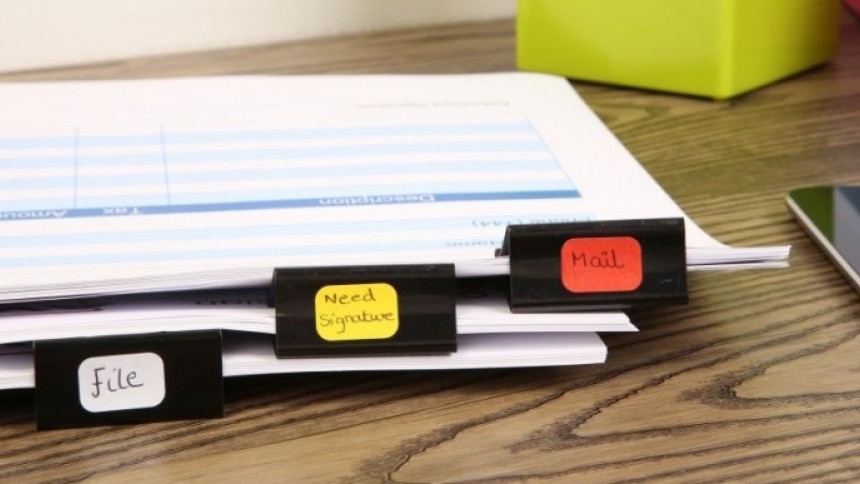 Clear the desk