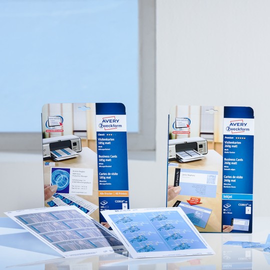 Avery Business Cards