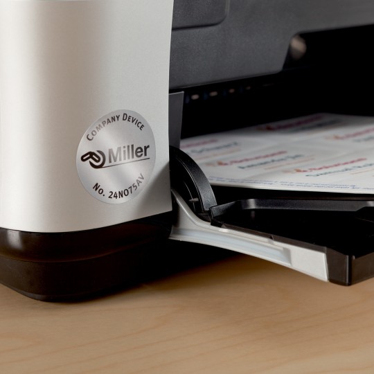 Round Inventory Labels