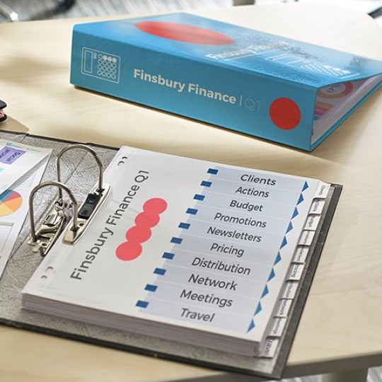 Printable Dividers range