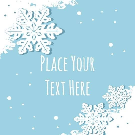 Die Cut Snowflake