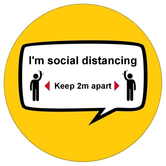 I'm Practicing Social Distancing