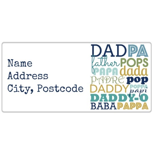 Daddy Word Cloud