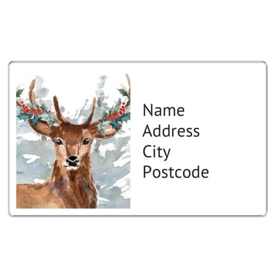 Watercolour Reindeer