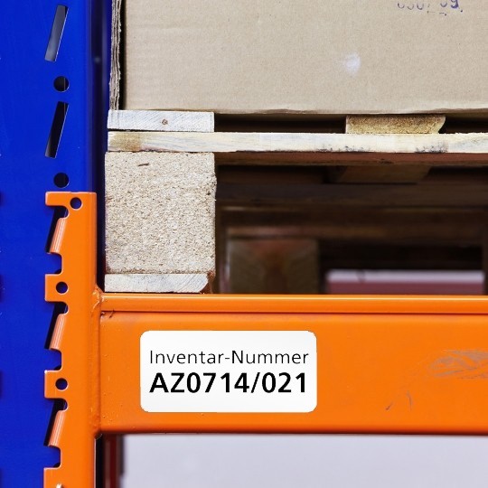 Storage Labels for shelves
