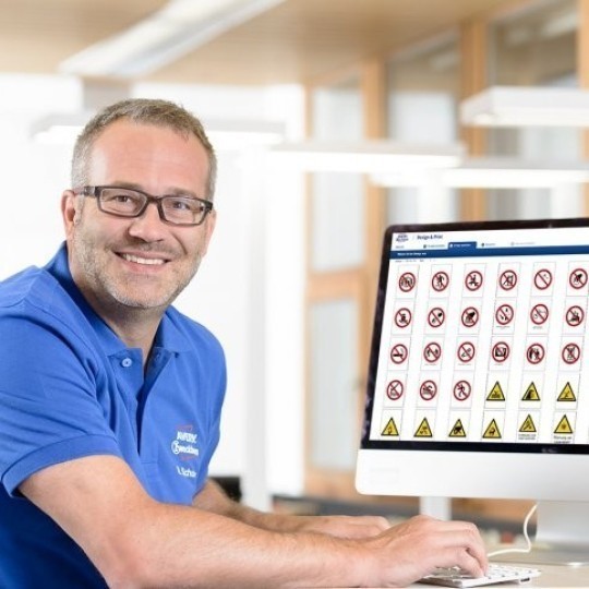 Create your own warning sign