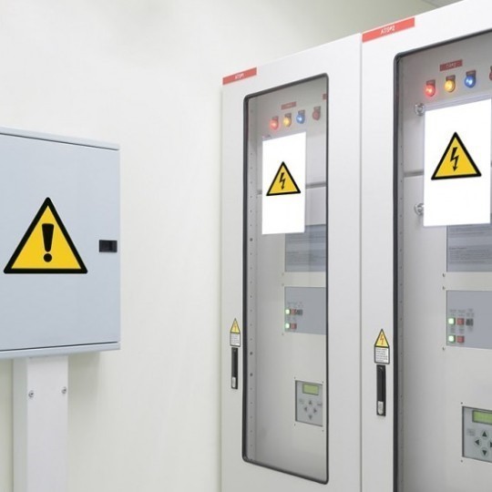 Electric warning signs