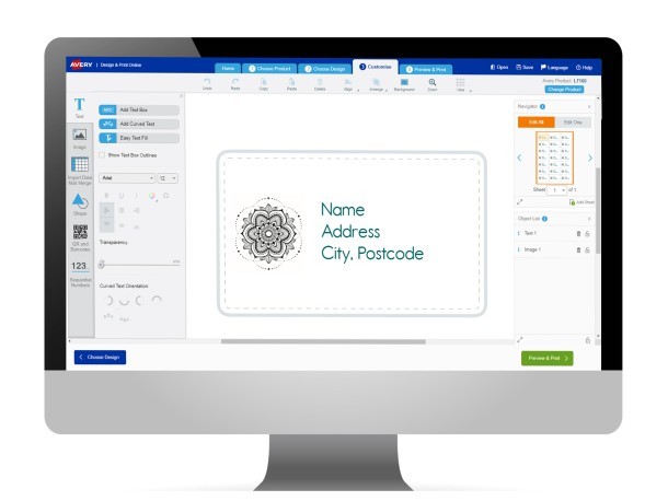 5. Add and edit text and images