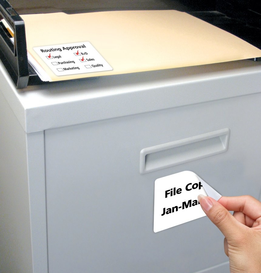 Removable lables idea