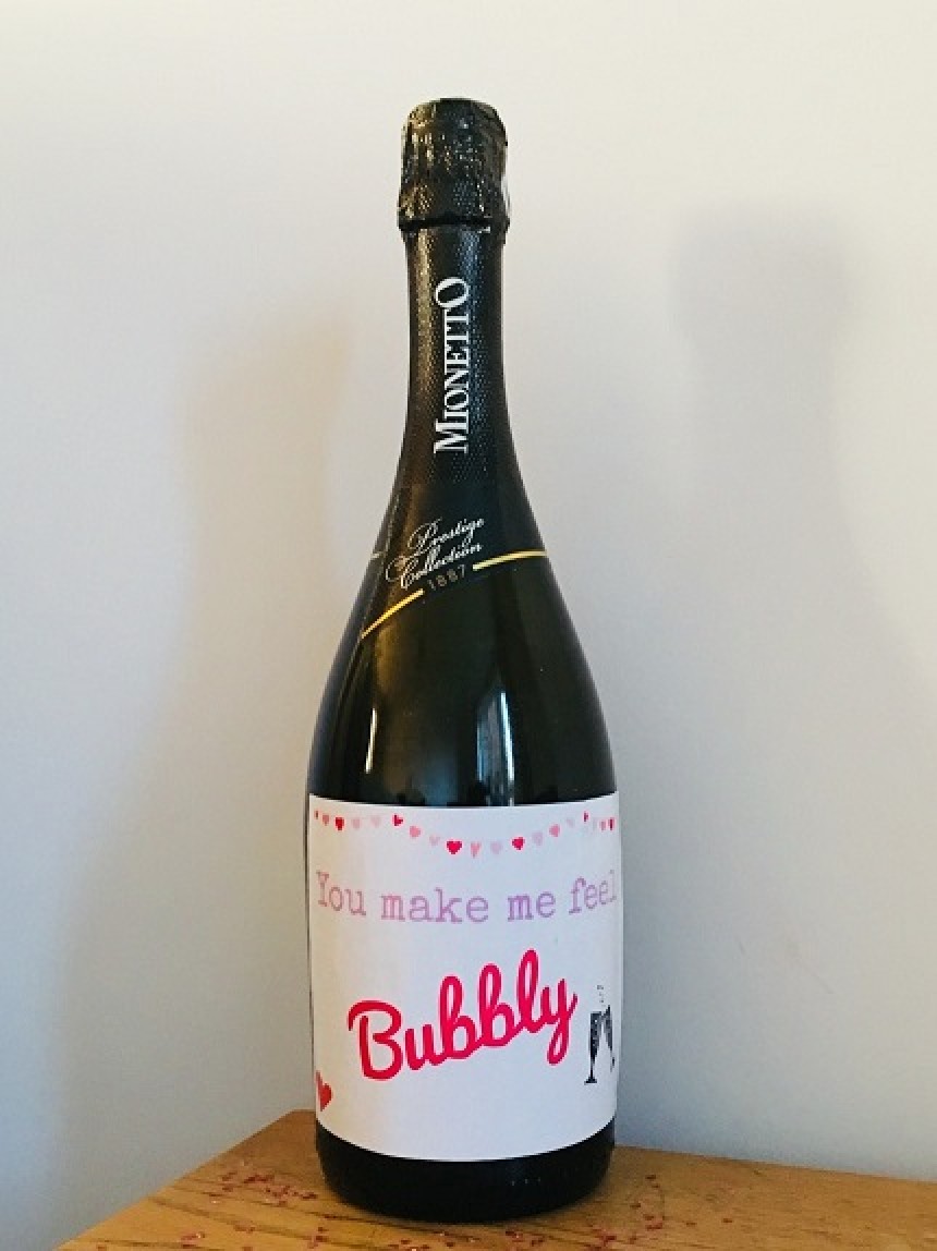 Valentines day-Customised Bottle