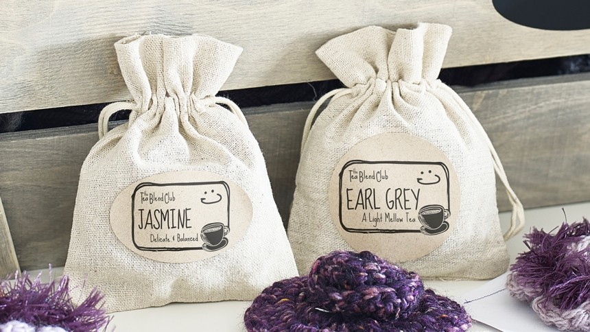 Featuring a face on labels