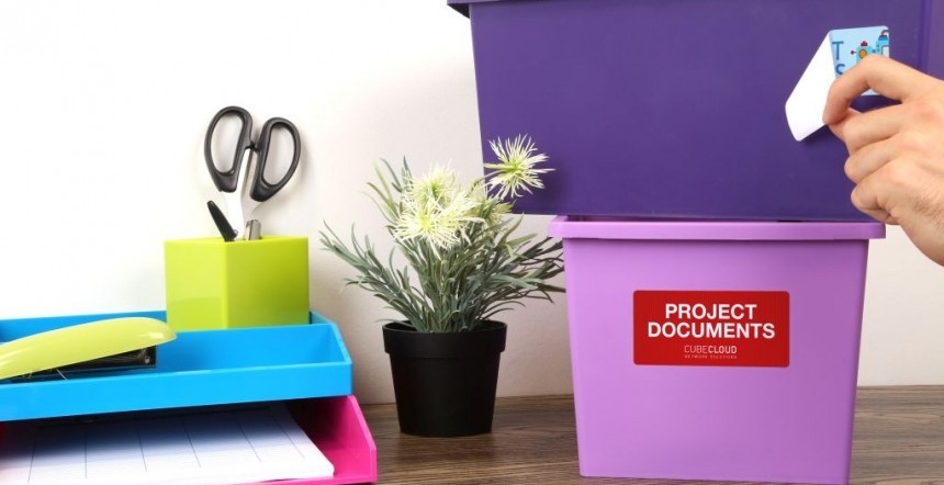 Try removable labels