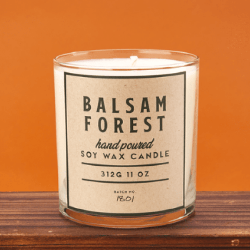 Tips on how to properly apply labels to candles