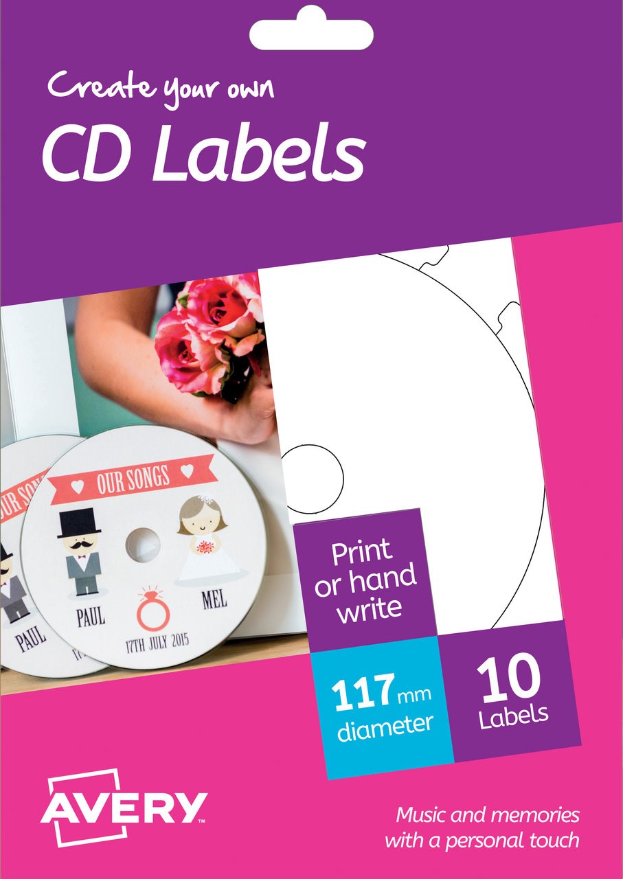 CD Labels | HCD01 | Avery