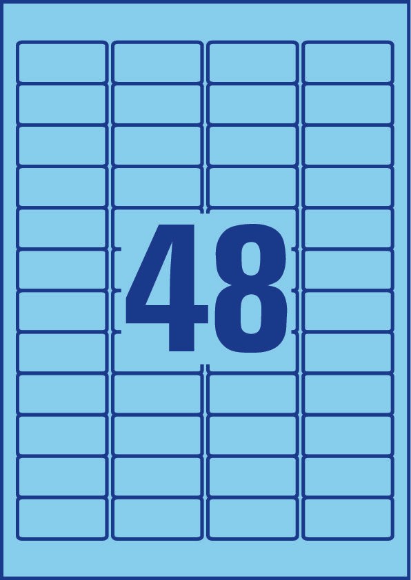 Avery labels l7160 template free