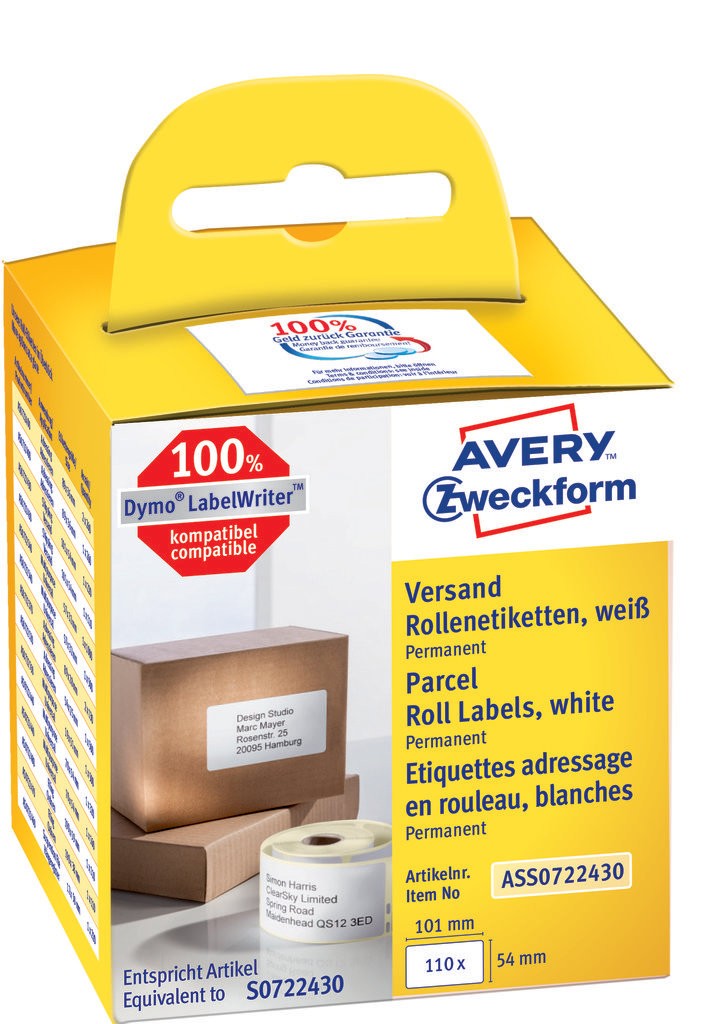 Roll labels | ASS0722430 | Avery