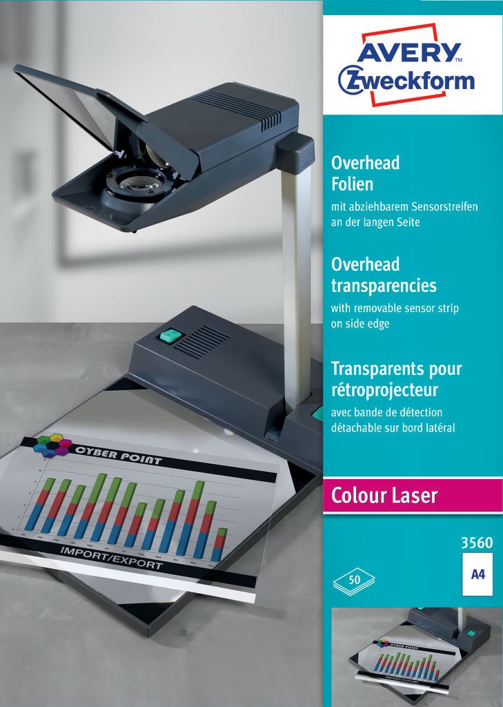 Overhead transparencies | 3560 | Avery
