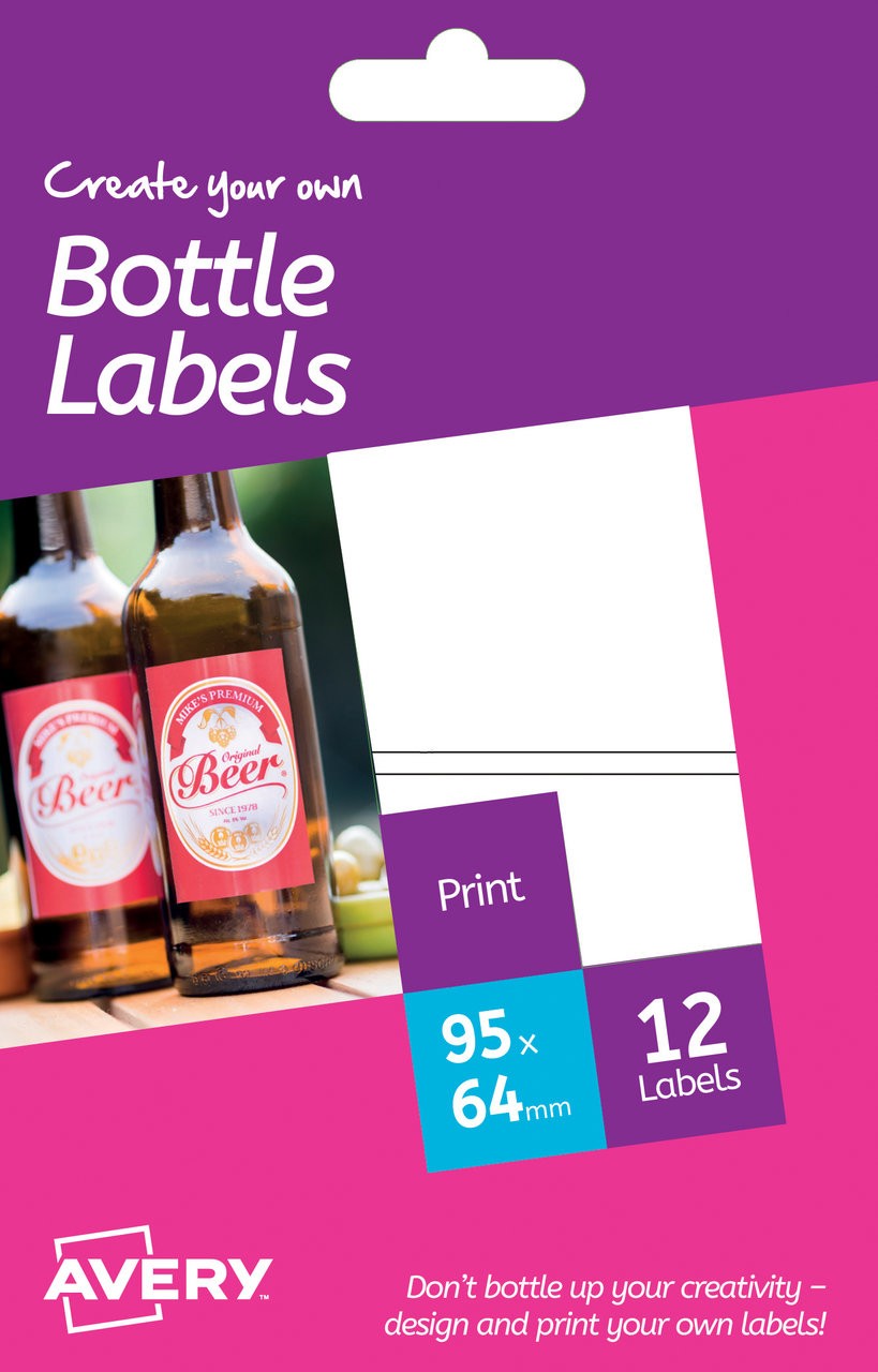 Bottle Labels HBL02 Avery