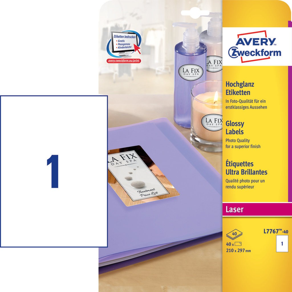 Avery labels l7163 dimensions