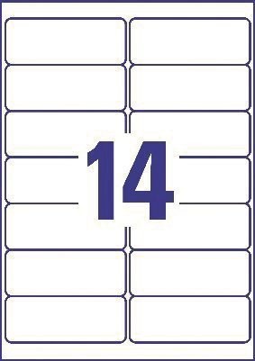 Avery address labels j8160