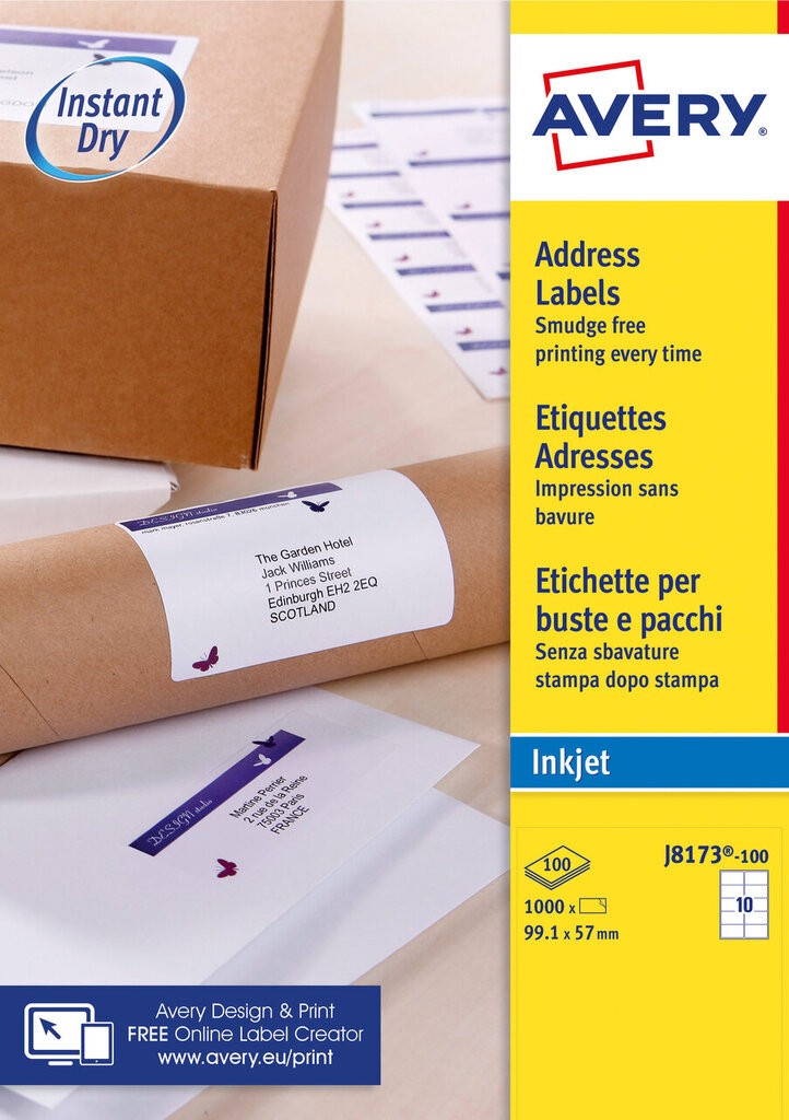 Parcel Labels | J8173-100 | Avery