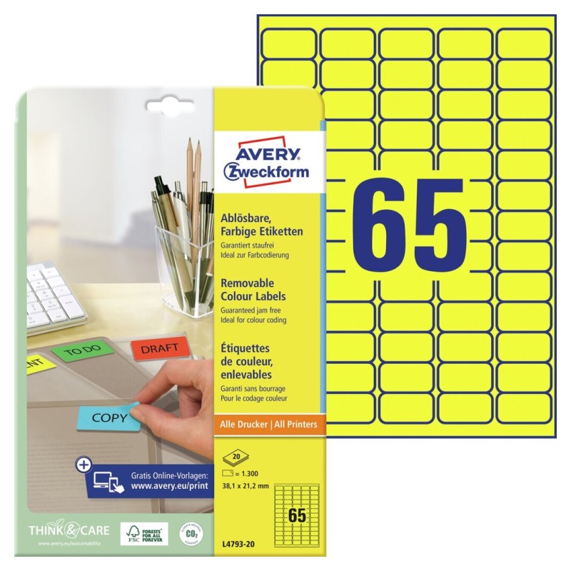 Multi-usage labels | 3306 | Avery Zweckform
