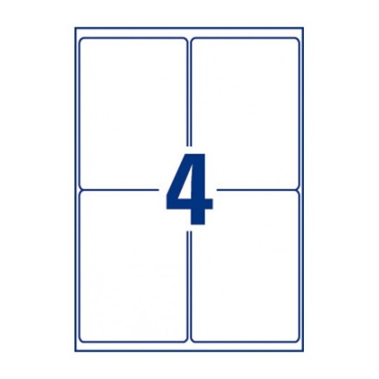 Antimicrobial Film A4 Labels | AM0P4A4-10 | Avery