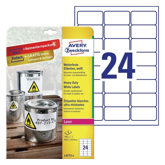 Heavy Duty Labels | Avery