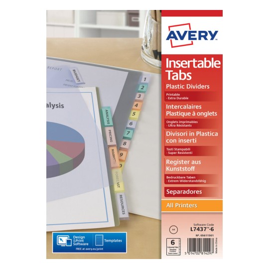 Printable Dividers | Avery