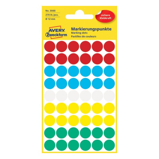 dot stickers 3178 avery