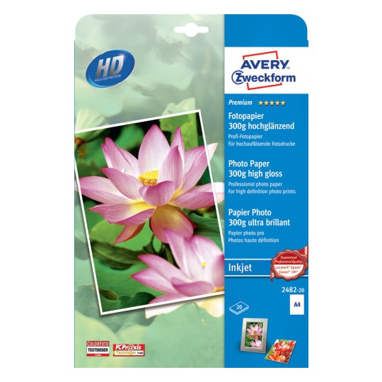 Onvermijdelijk Actuator Terugbetaling Premium inkjet photopaper | C2553-40 | Avery