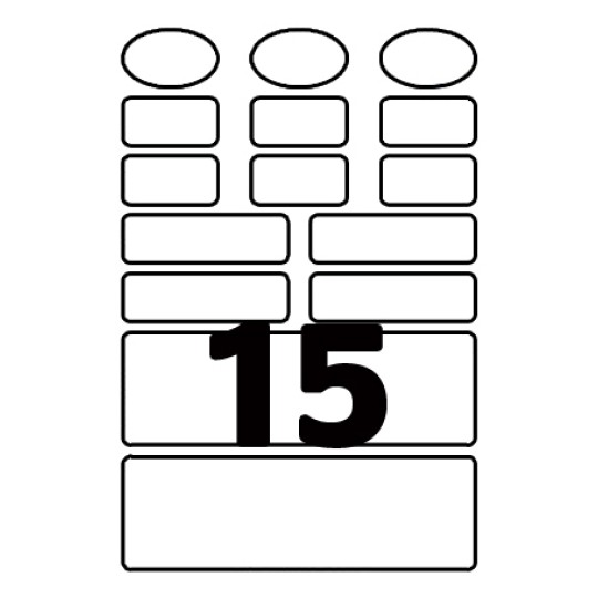 Non Ironing Clothing Labels | HNI01 | Avery