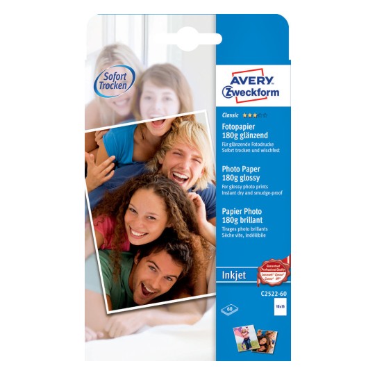 Classic Inkjet Photopaper C2522 60 Avery
