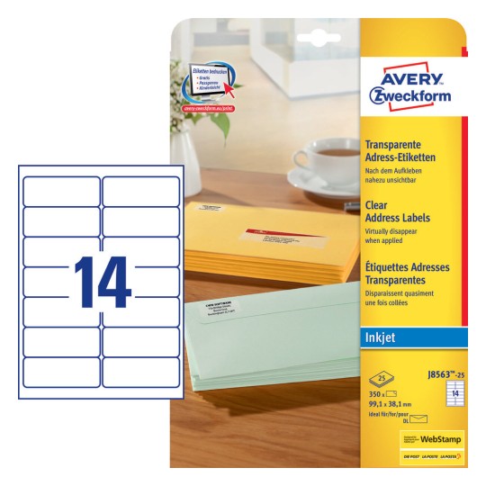 Address Labels | J8563-10 | Avery