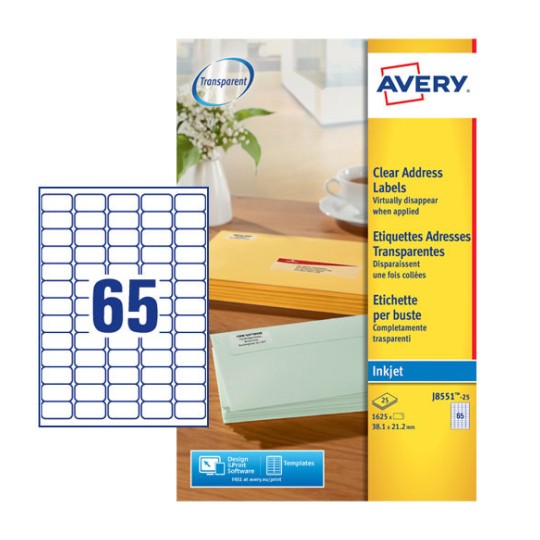 Address Labels | J8551-25 | Avery