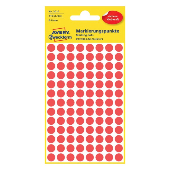 dot stickers 3010 avery