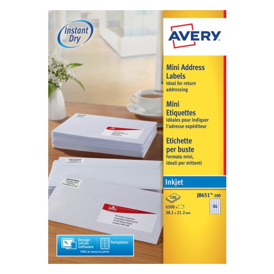 Mini Address Labels | J8651-100 | Avery