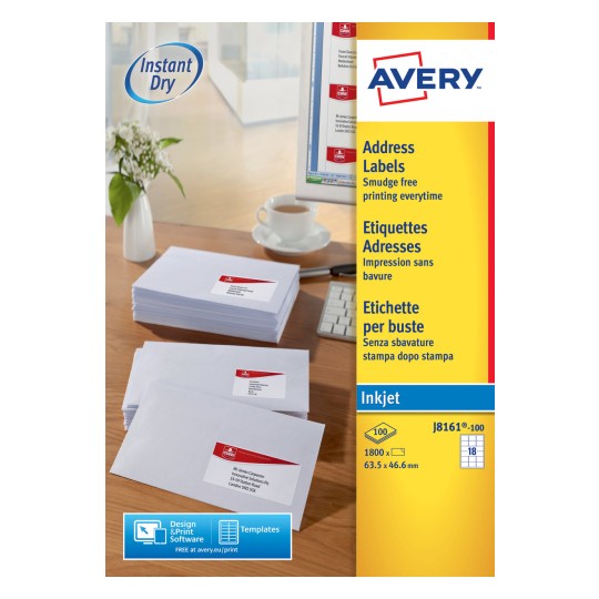 Address Labels | J8161-100 | Avery