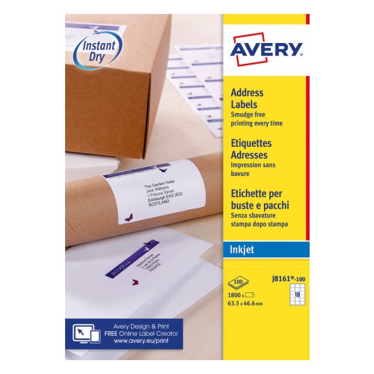 Address Labels | J8161-100 | Avery