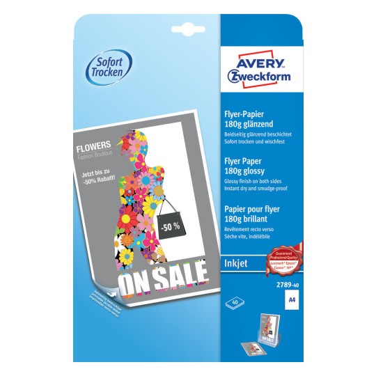 Avery Papier photo mat supérieur A4 (20 feuilles) (2585) - Achat Papier  divers Avery pour professionnels sur